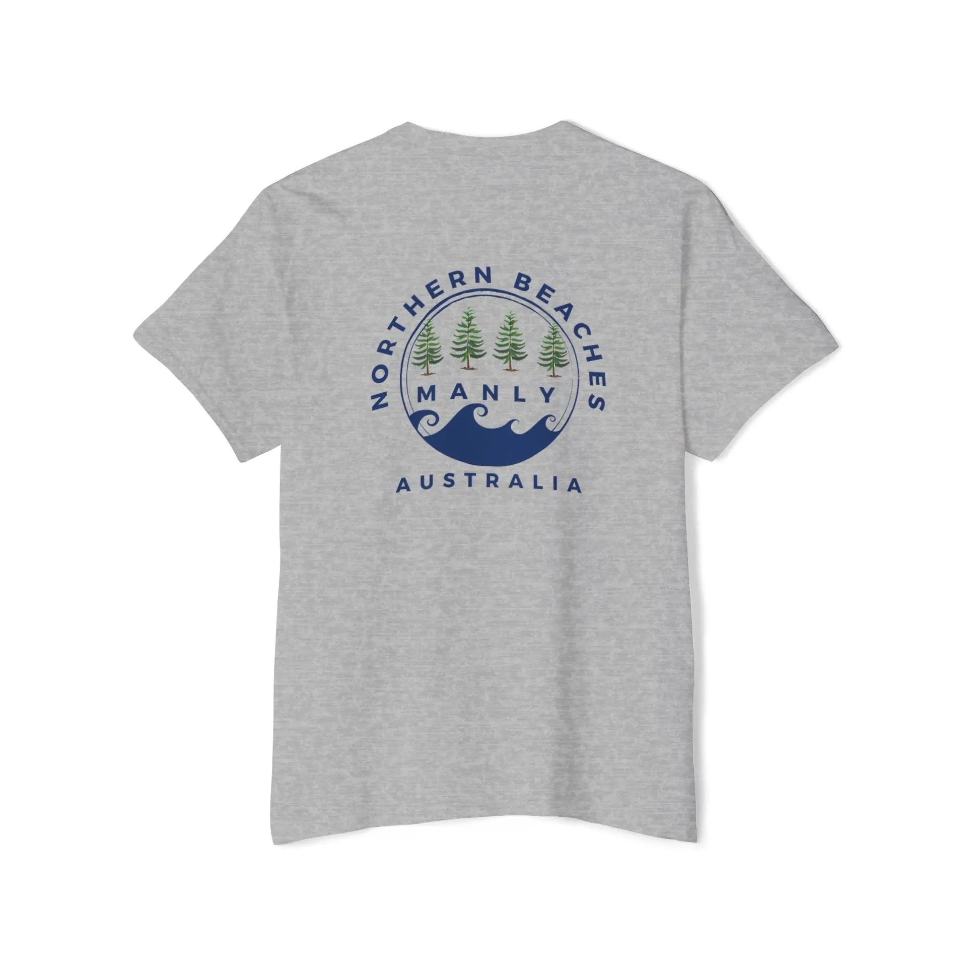 Northern Beaches front/back logo Pocket T-Shirt 