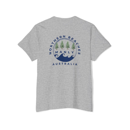 Northern Beaches front/back logo Pocket T-Shirt 