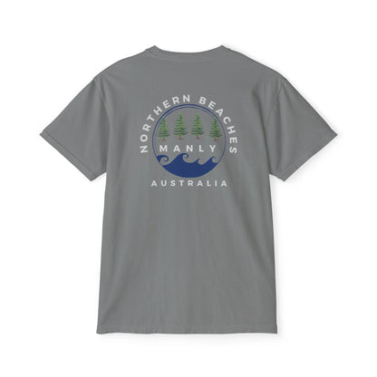 Pocket T-Shirt Northern Beaches 2x custom logo 