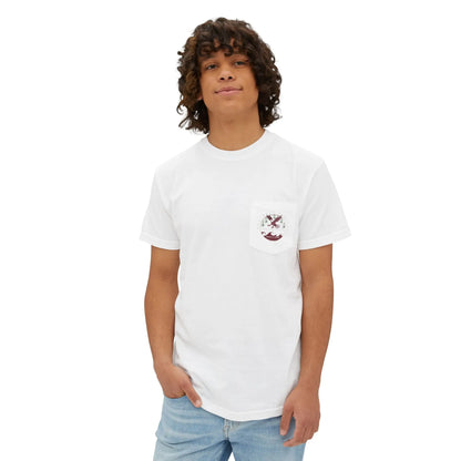 Pocket T-Shirt Northern Beaches 2x custom logo 