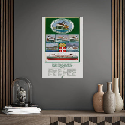 Poster Sydney Manly Ferries 