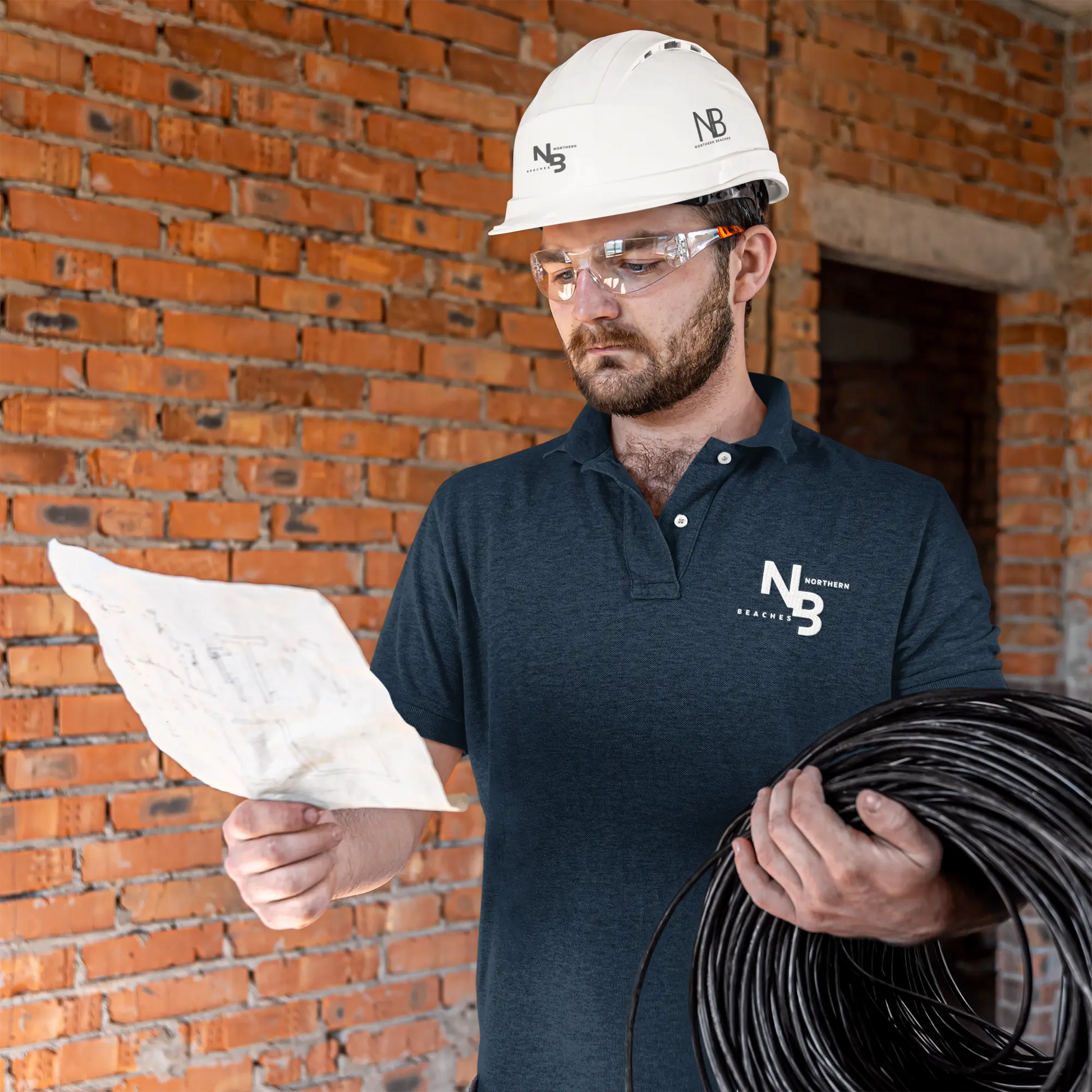 Quality CottonPolo Shirt with customisable logo 