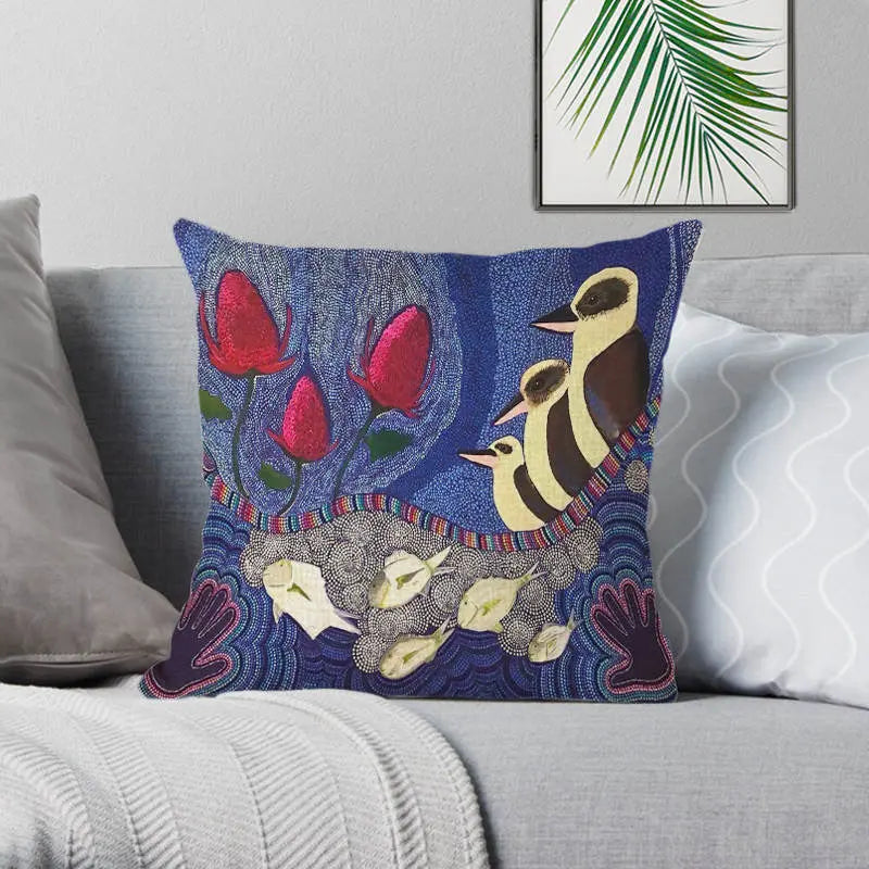 Sydney Coastal Charm Cushion Cover – Unique Art for Home Decor (Copy) Lost Manly Shop