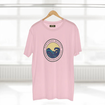 T-Shirt Northern Beaches Harbord Born n Bred n Led Astray Custom Logo Front 