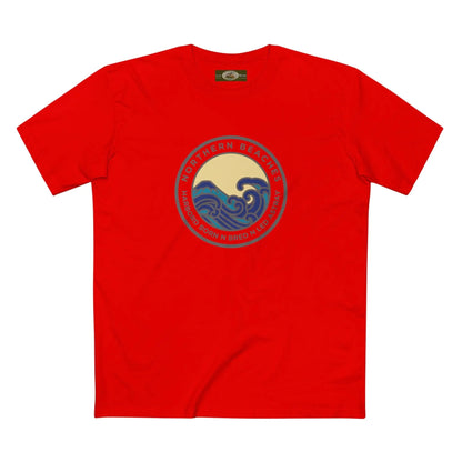 T-Shirt Northern Beaches Harbord Born n Bred n Led Astray Custom Logo Front 