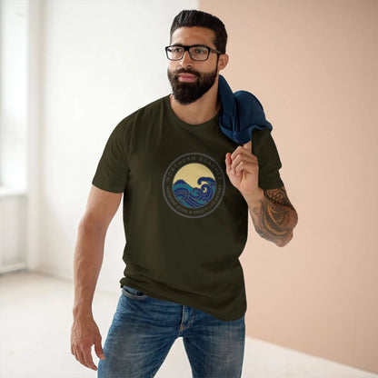 T-Shirt Northern Beaches Harbord Born n Bred n Led Astray Custom Logo Front 