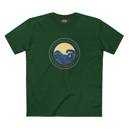 T-Shirt Northern Beaches Harbord Born n Bred n Led Astray Custom Logo Front 