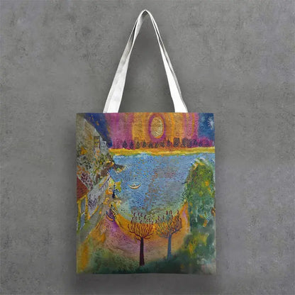 Tote Bags featuring double sided printed Sydney Harbour & Northern Beaches Authentic Coastal Art 