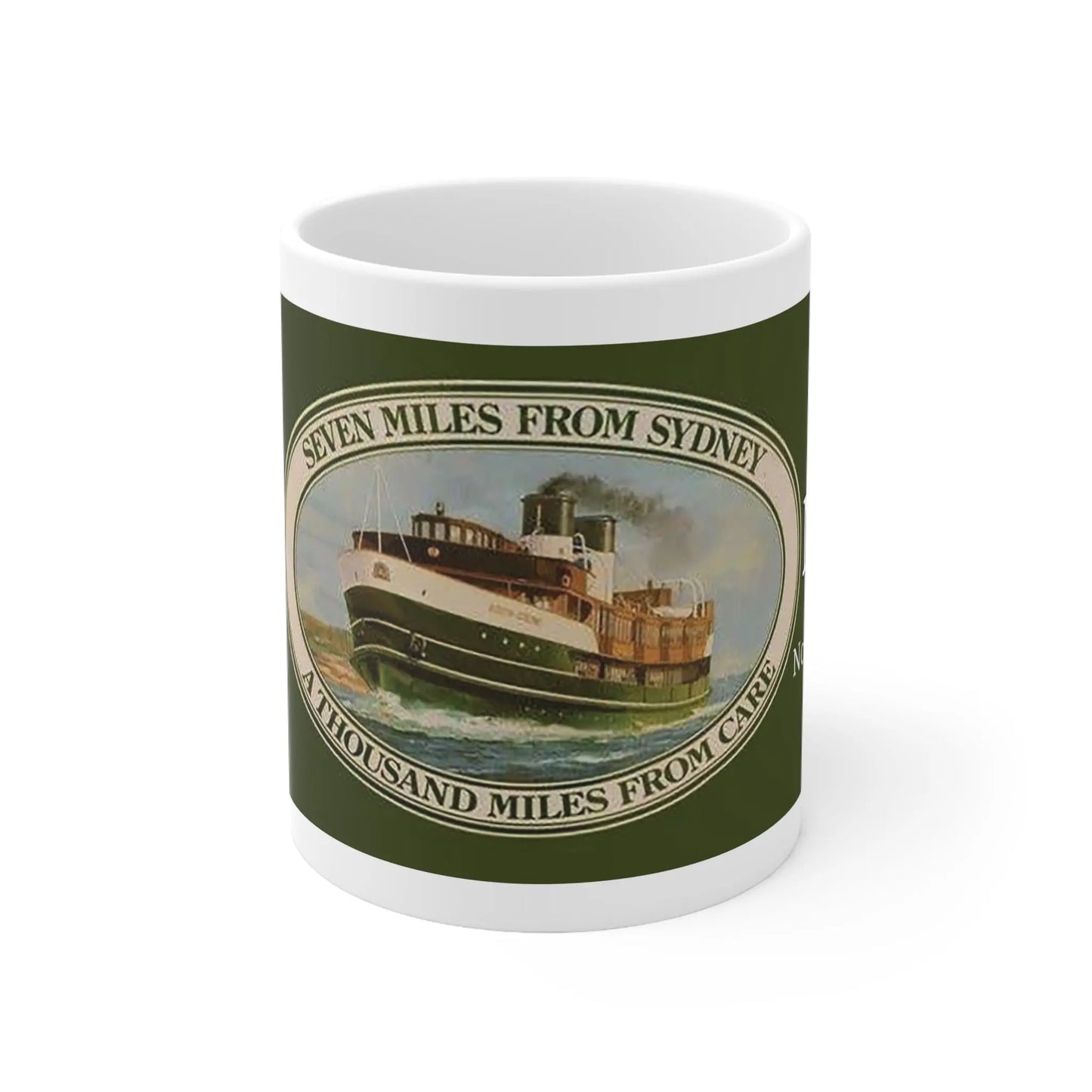 Two Printed Mugs South Steyne logo 