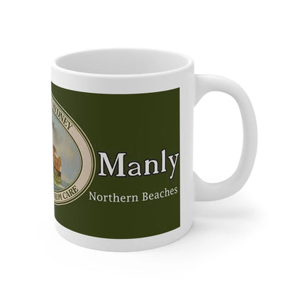 Two Printed Mugs South Steyne logo 