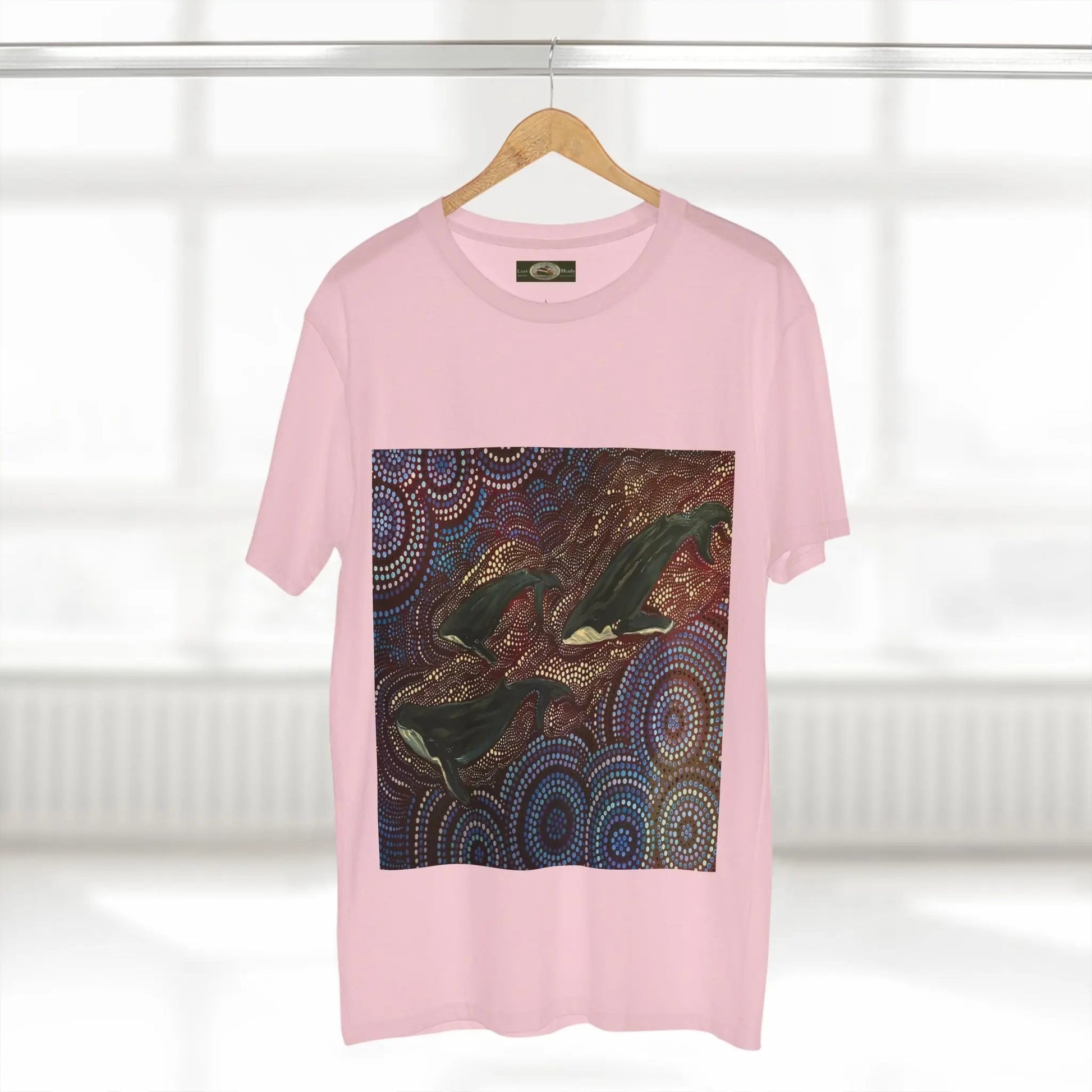 Whales at Long Reef Art Logo T-Shirt 