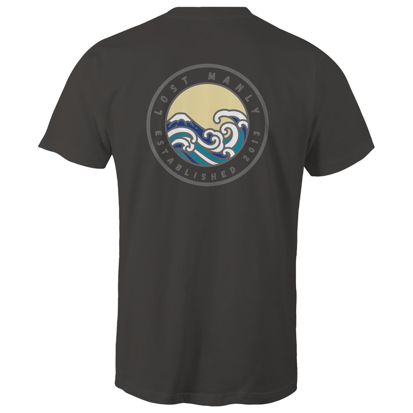Lost Manly Northern Beaches Sydney Australia logo Printed T-Shirt Ogo Merch