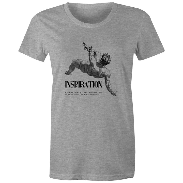Women's Maple Tee Inspiration Print 