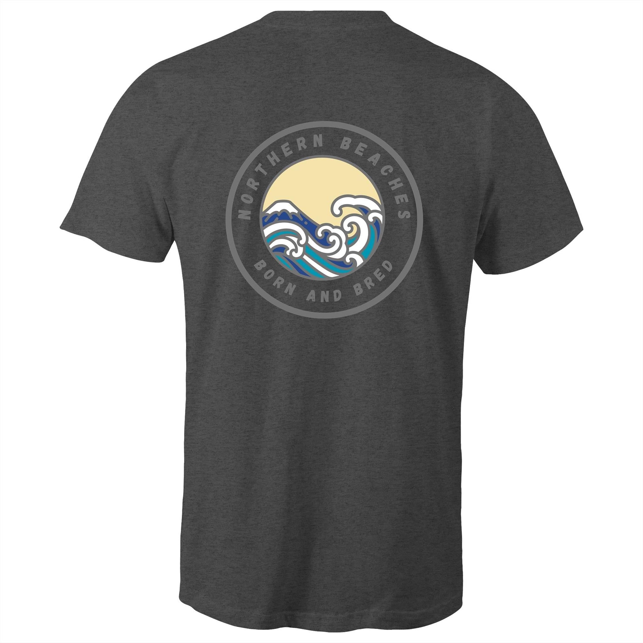 Born and Bred Northern Beaches Sydney Australia Printed Logo T-Shirt Ogo Merch