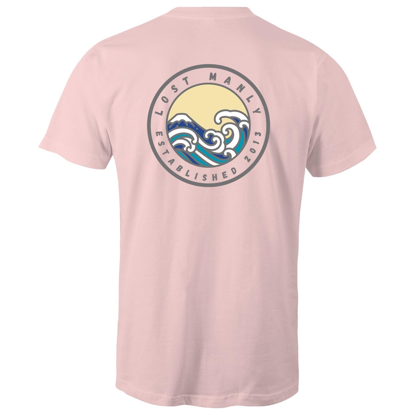 Lost Manly Northern Beaches Sydney Australia logo Printed T-Shirt Ogo Merch