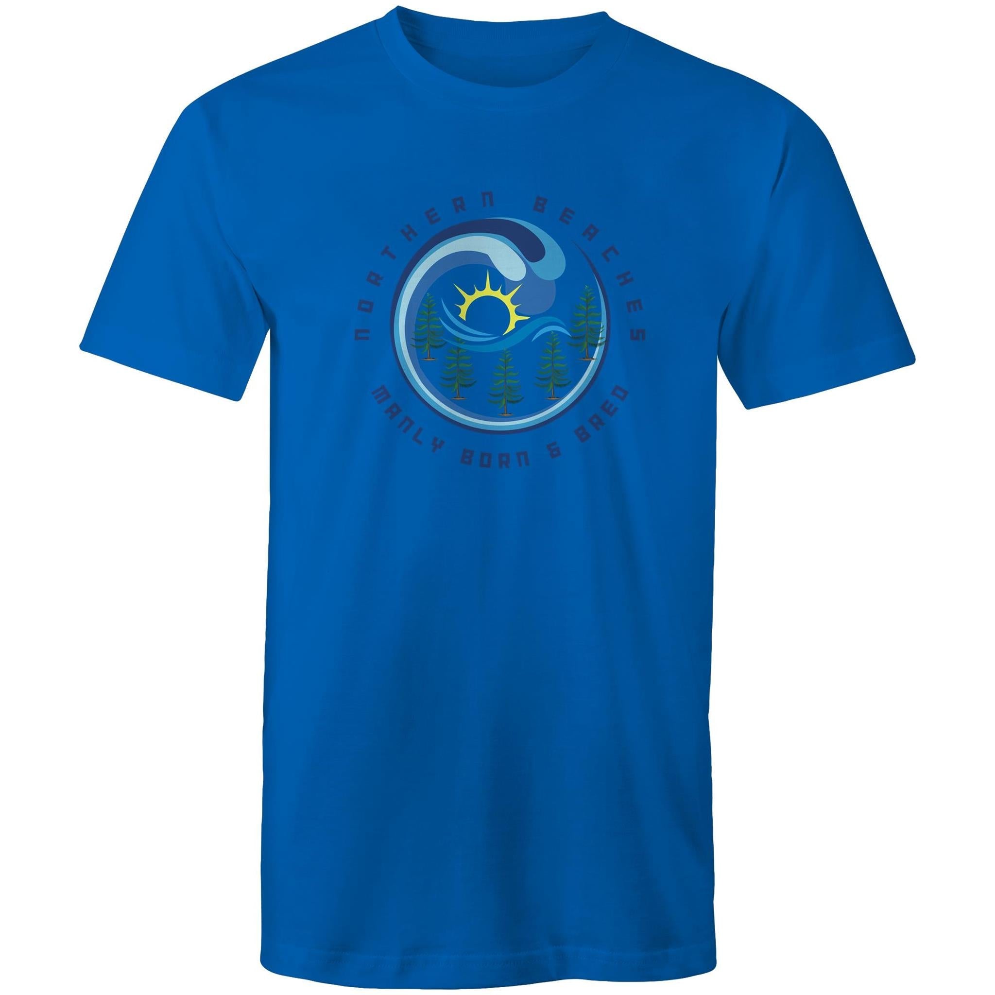 Manly Born n Bred Northern Beaches Sydney Australia Printed Logo T-Shirt Ogo Merch