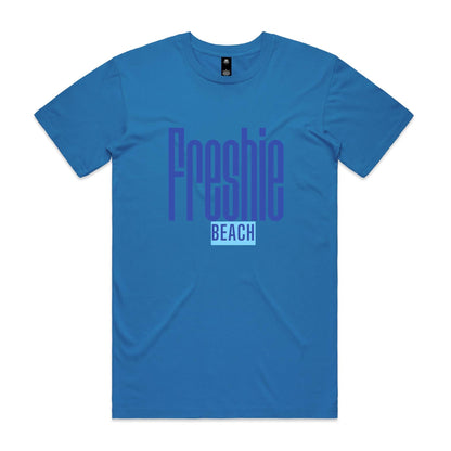 Lost Manly custom logo Freshie Beach AS Colour Staple Tee - Lost Manly Shop