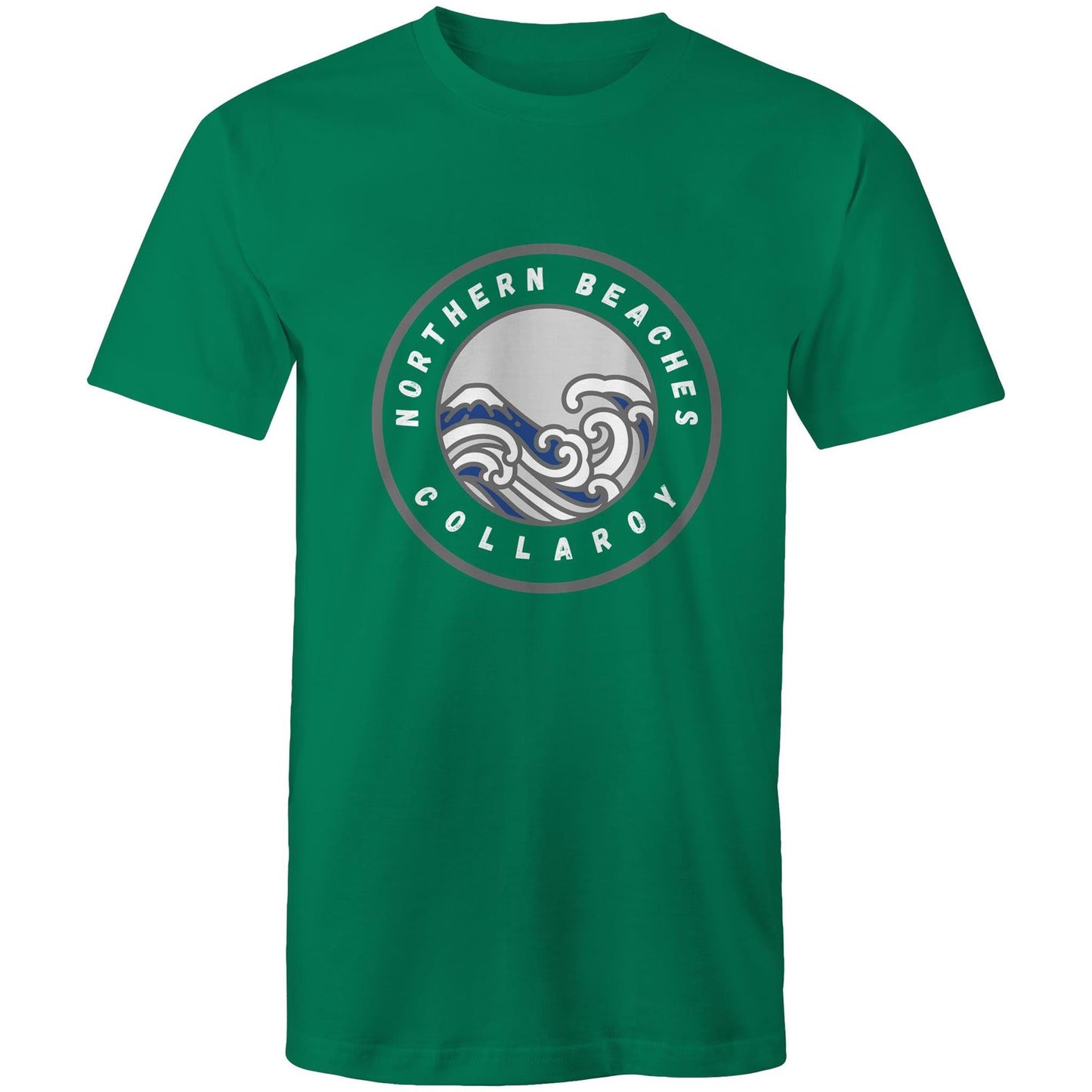 AS Colour Staple - Mens T-Shirt Northern Beaches Collaroy custom logo front Ogo Merch