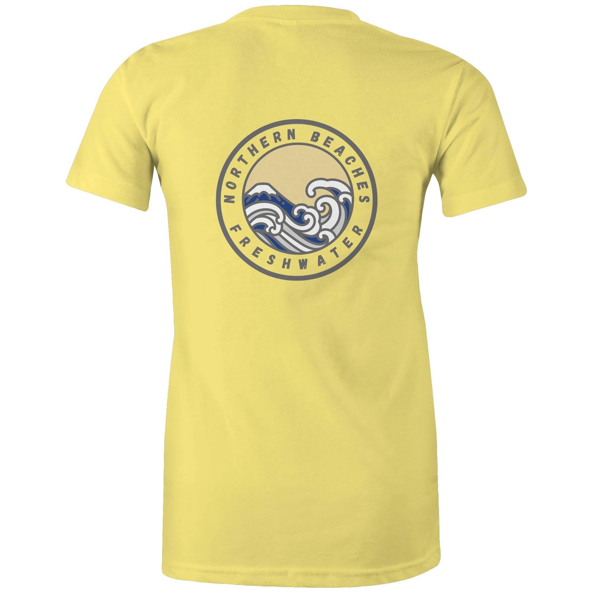 AS Colour Cotton Women's Maple Tee Freshwater logo - Lost Manly Shop