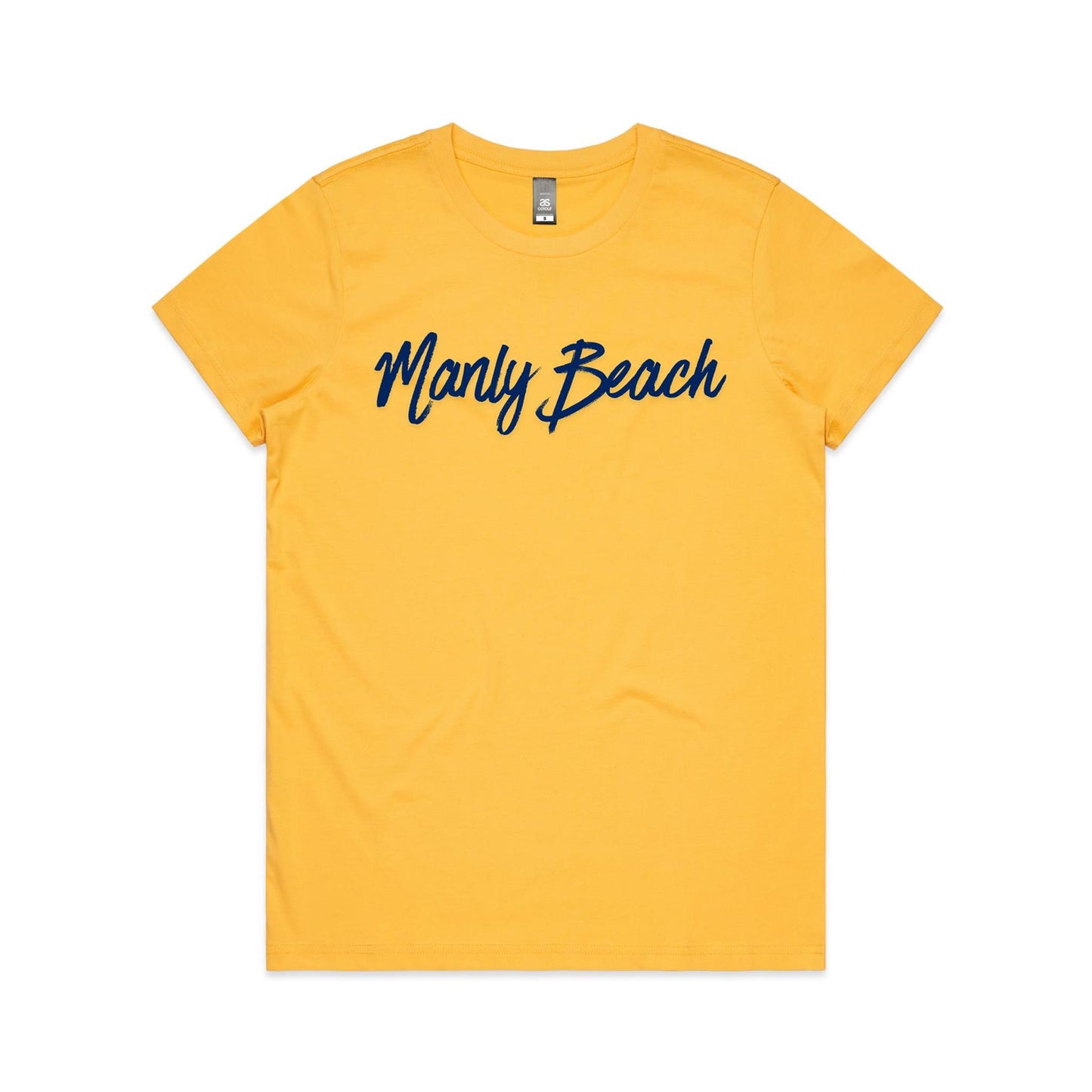 Lost Manly Custom Manly Beach Logo Edition AS Colour Women's Maple Tee - Lost Manly Shop