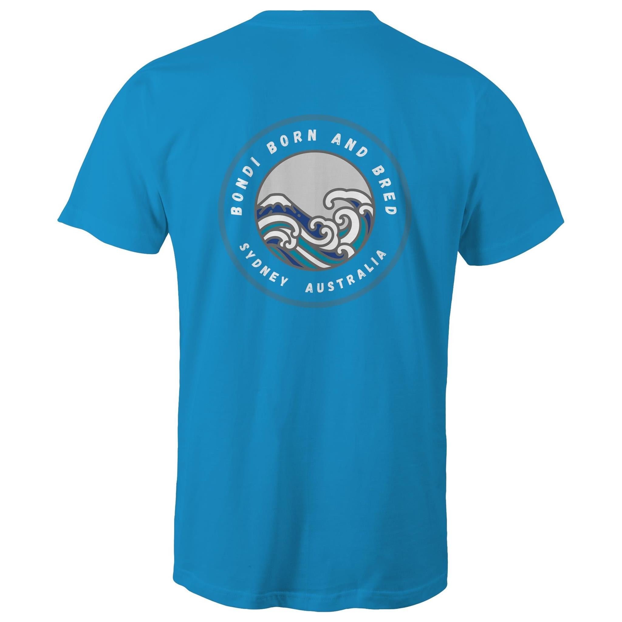 AS Colour Staple - Mens T-Shirt Bondi Born and Bred custom logo front and back (Copy) Ogo Merch