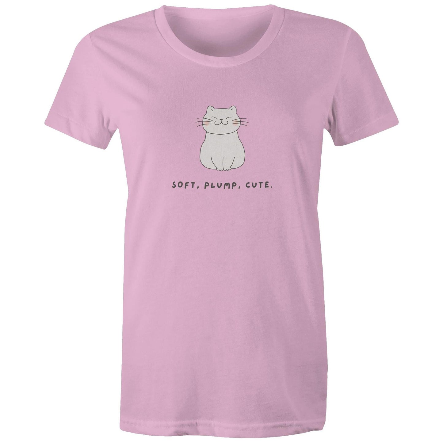 Women's Maple Tee Soft Plump Cute Print 