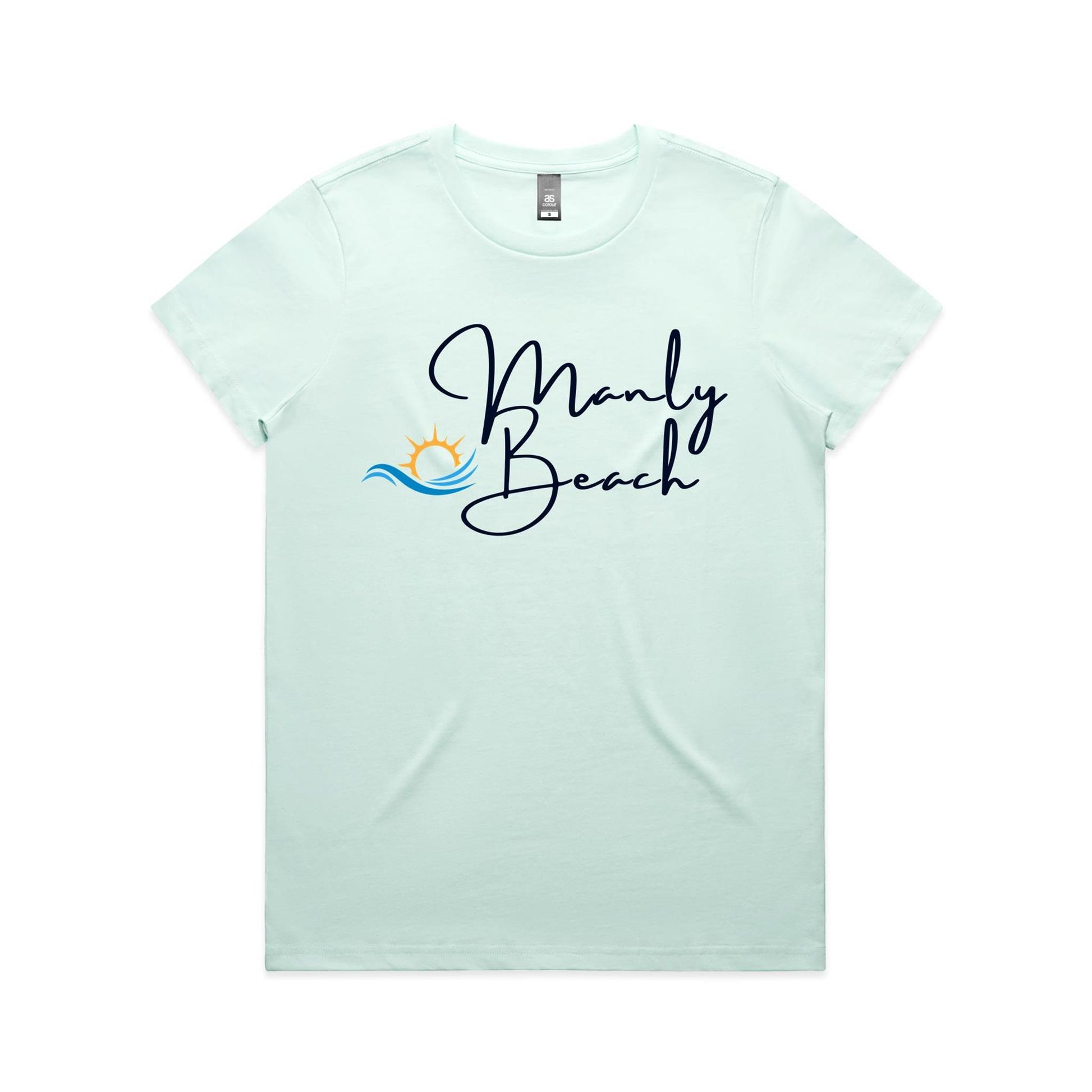 Lost Manly Custom Manly Beach Logo Limited Edition AS Colour Women's Maple Tee - Lost Manly Shop