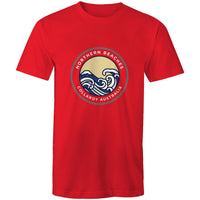 Mens Cotton T-Shirt Northern Beaches Collaroy logo - Lost Manly Shop