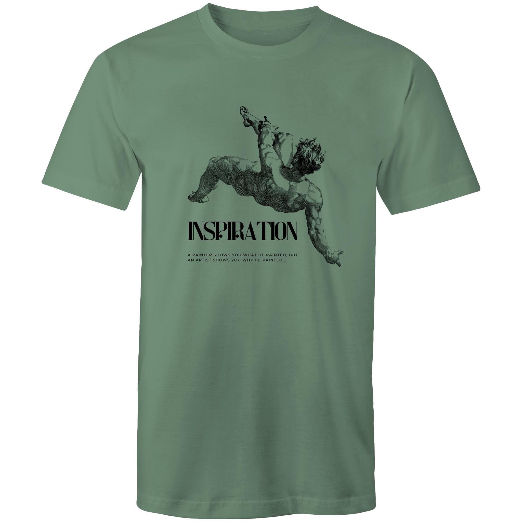 Mens T-Shirt Inspiration custom logo 