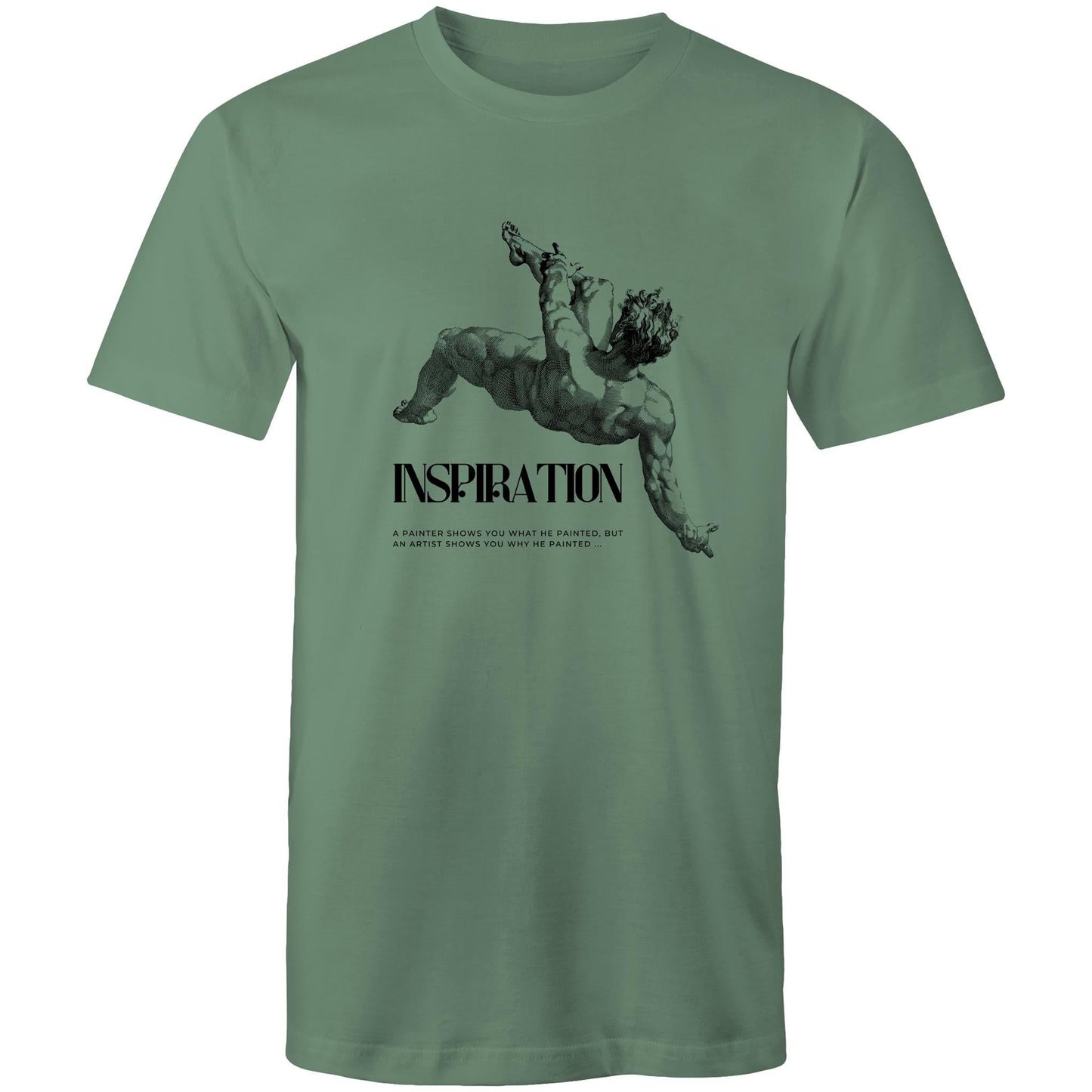 Mens T-Shirt Inspiration custom logo 