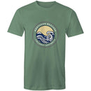 Mens Cotton T-Shirt Northern Beaches Collaroy logo - Lost Manly Shop