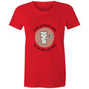 Maple Tee Need Coffee Logo Print 
