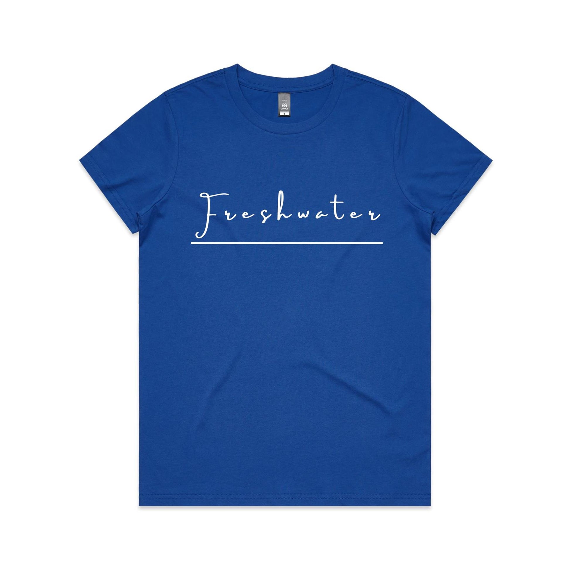 Lost Manly custom logo Freshwater edition AS Colour Women's Maple Tee - Lost Manly Shop