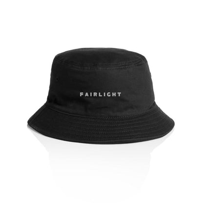 AS Colour Bucket Hat Fairlight custom logo white font 