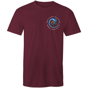 Northern Beaches Manly Australia front and back logo on AS Colour Staple Cotton Adult T-Shirt Ogo Merch
