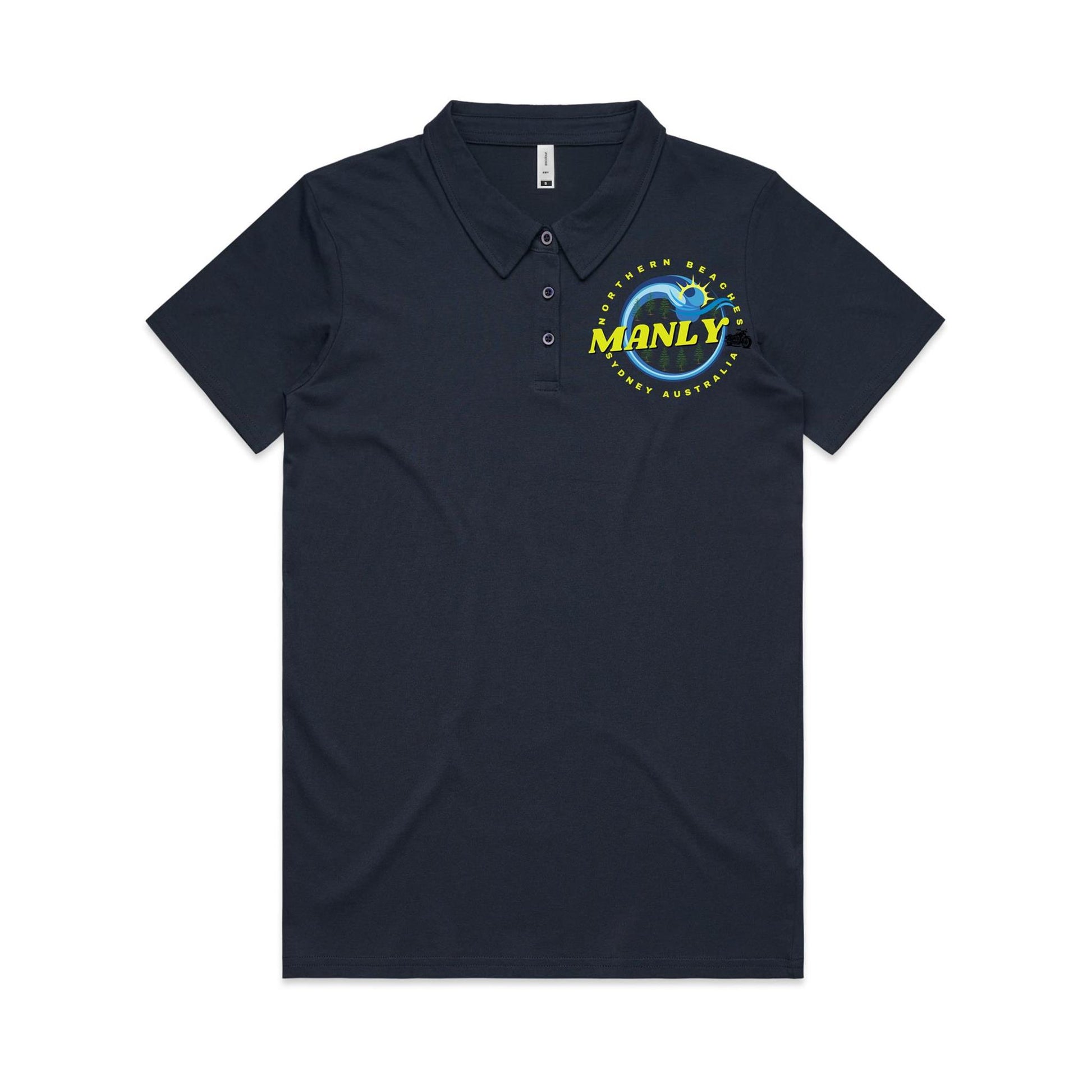 Lost Manly custom logo Manly edition AS Colour Woman's Amy Polo - Lost Manly Shop