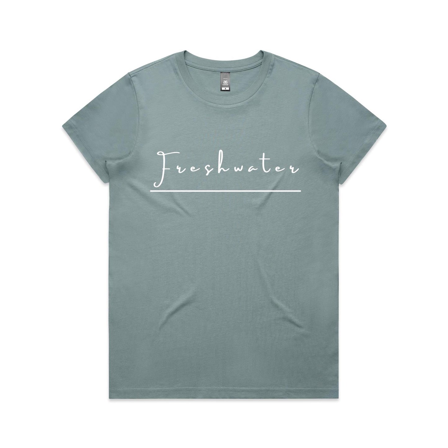 Lost Manly custom logo Freshwater edition AS Colour Women's Maple Tee - Lost Manly Shop