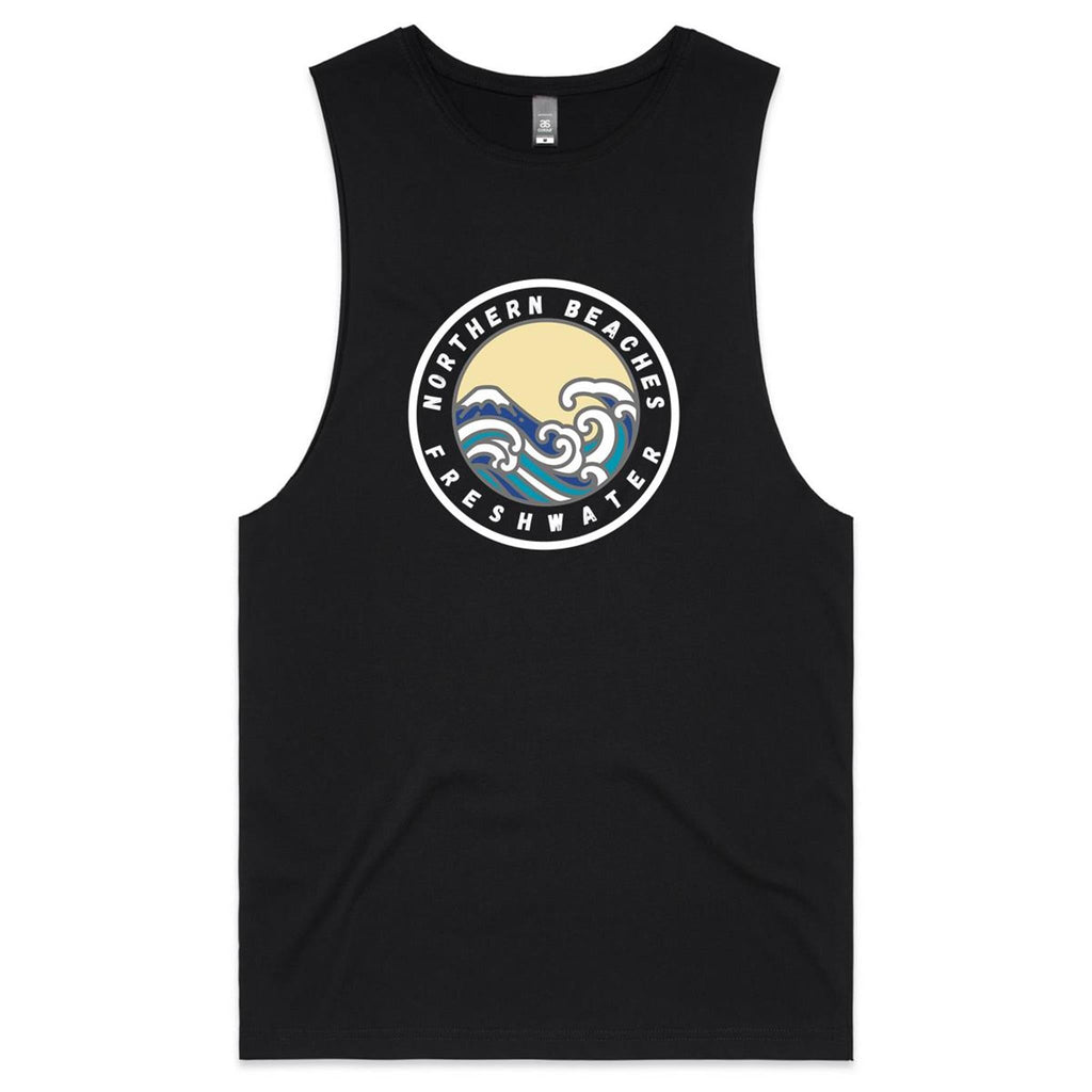 Fairlight Northern Beaches Sydney Australia Printed logo Tank Ogo Merch
