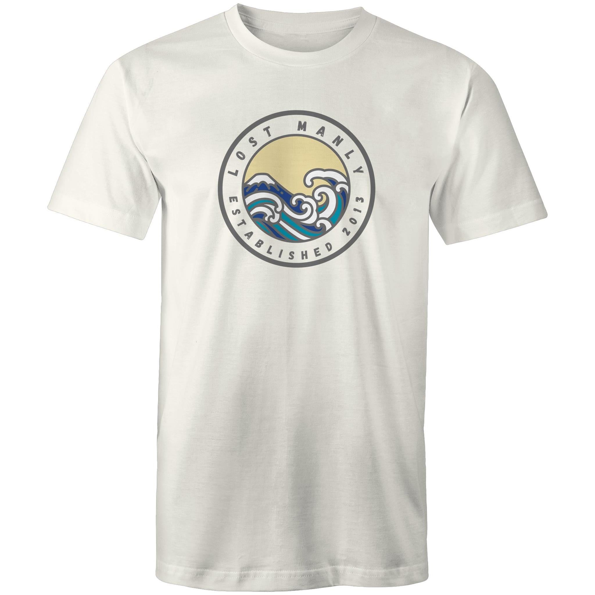 Lost Manly Northern Beaches Sydney Australia Printed Logo T-Shirt Ogo Merch