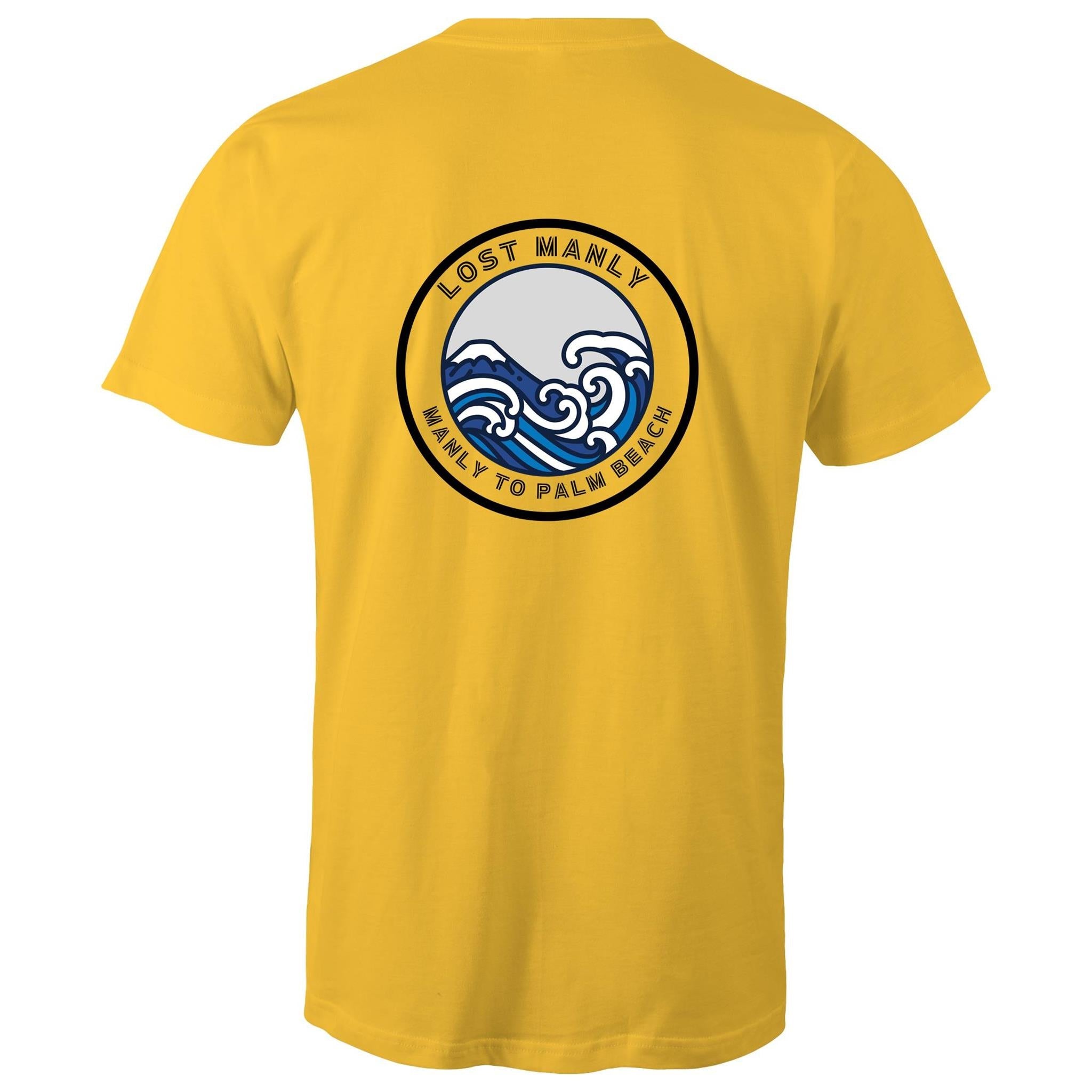 Lost Manly Northern Beaches Sydney Australia Printed Logo T-Shirt Ogo Merch