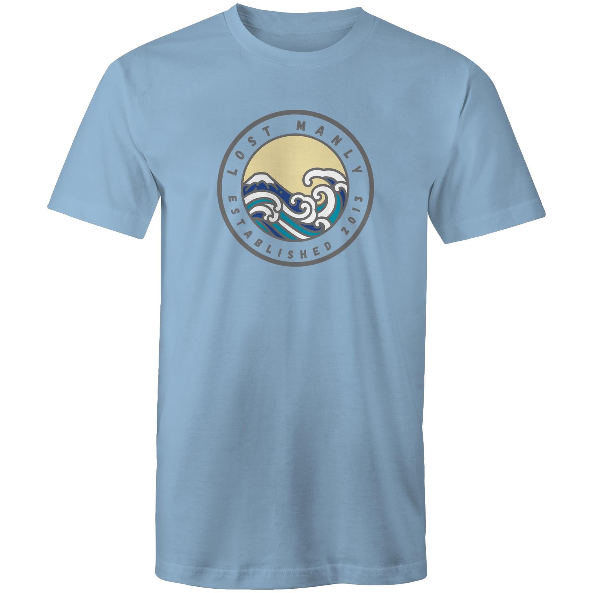 Lost Manly Northern Beaches Sydney Australia Printed Logo T-Shirt Ogo Merch