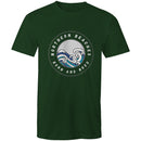 Northern Beaches Born n Bred custom logo printed on AS Colour Staple - Mens T-Shirt 