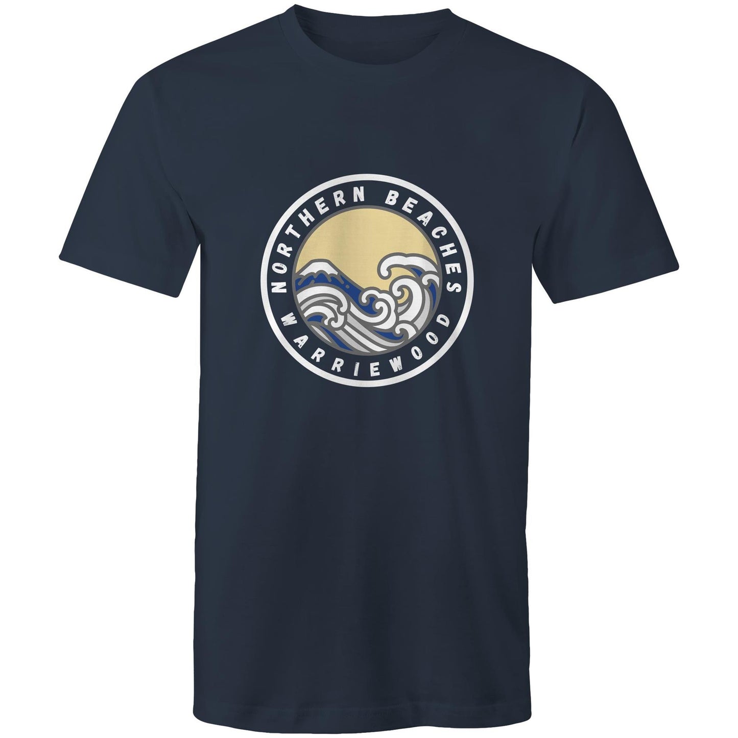 AS Colour Staple - Mens T-Shirt Warriewood front logo - Lost Manly Shop