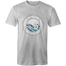 Bondi Born and Bred and Led Astray custom logo printed on AS Colour Staple - Mens T-Shirt 