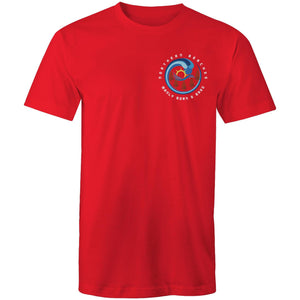 Mens T-Shirt Northern Beaches Manly Born n Bred Printed Logo 