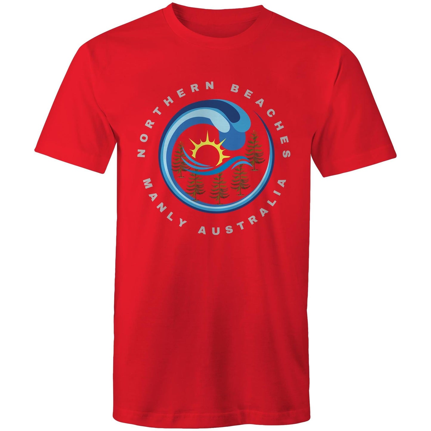 Manly Northern Beaches Sydney Australia Printed Logo T-Shirt Ogo Merch