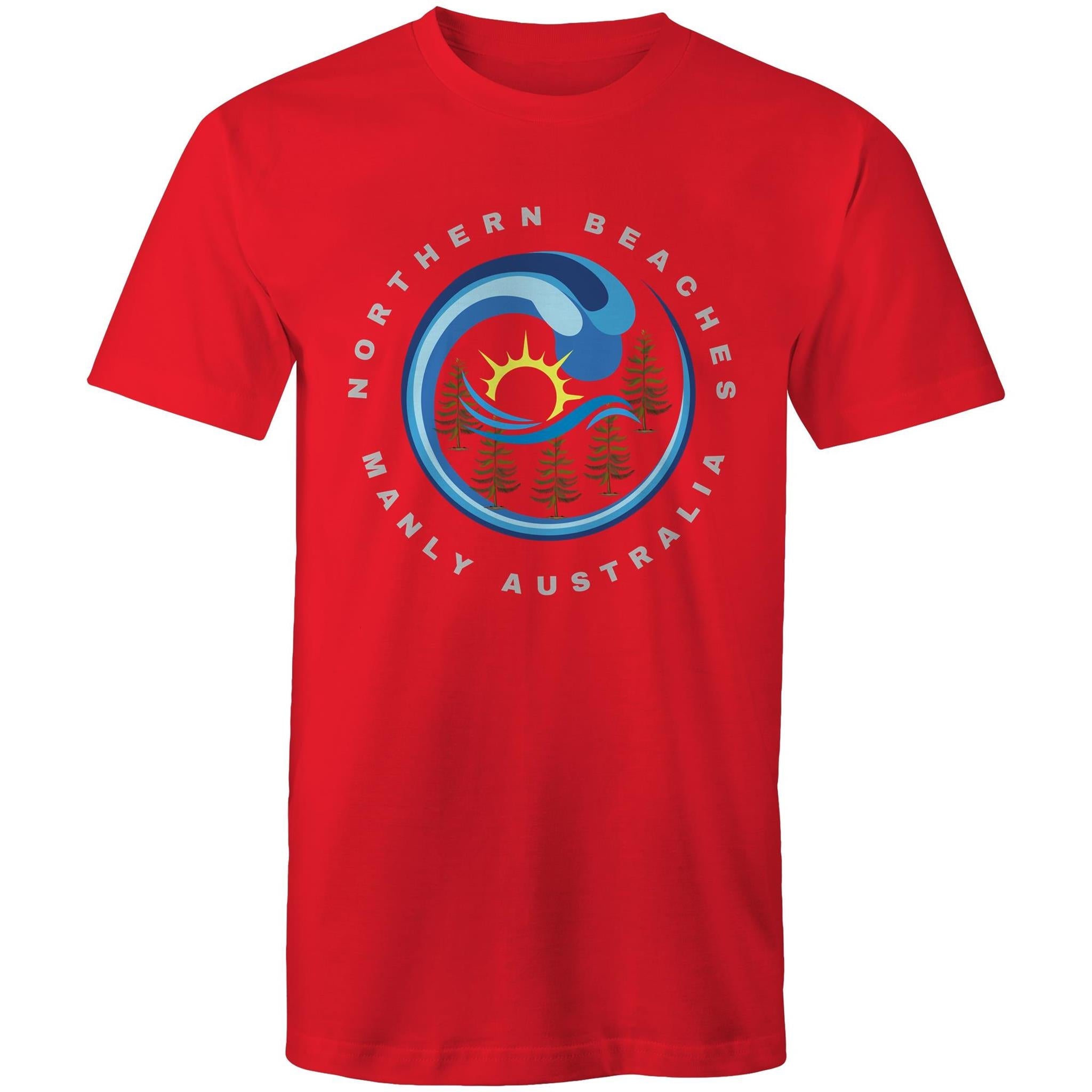 Manly Northern Beaches Sydney Australia Printed Logo T-Shirt Ogo Merch