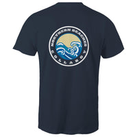 Bondi Born n Bred / Collaroy custom logos printed on AS Colour Staple - Mens T-Shirt 