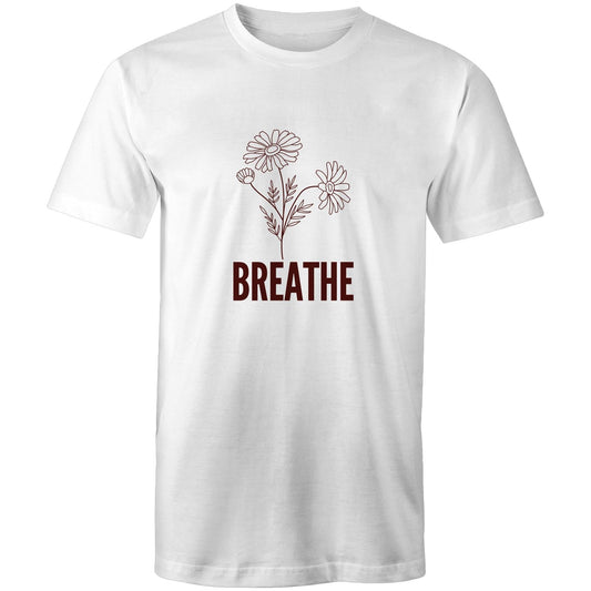 Mens T-Shirt Breathe custom logo 