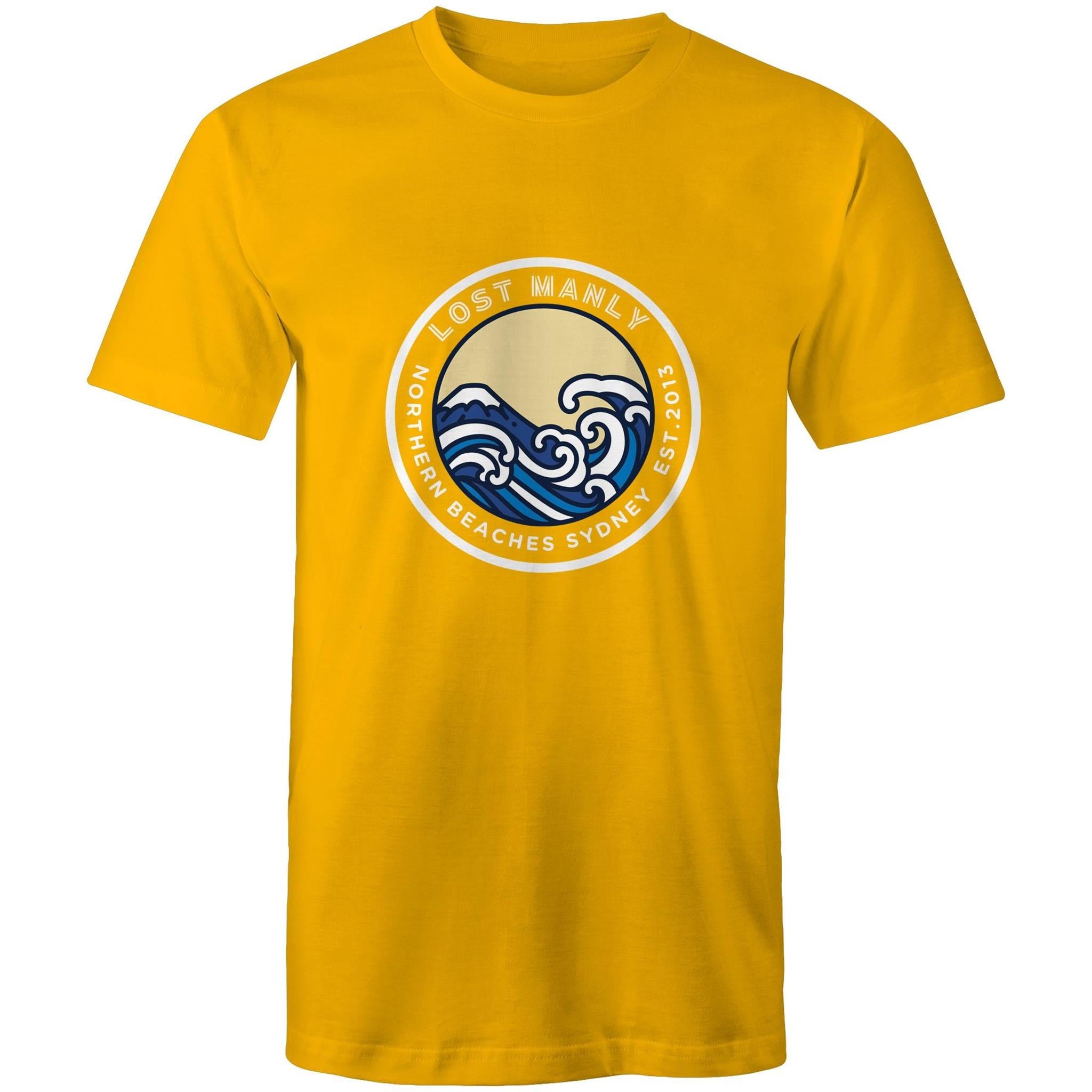 Lost Manly Northern Beaches Sydney Australia Printed Logo T-Shirt Ogo Merch